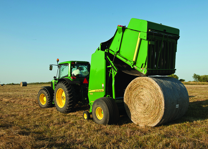 Wrapping Bales - John Deere B-Wrap®