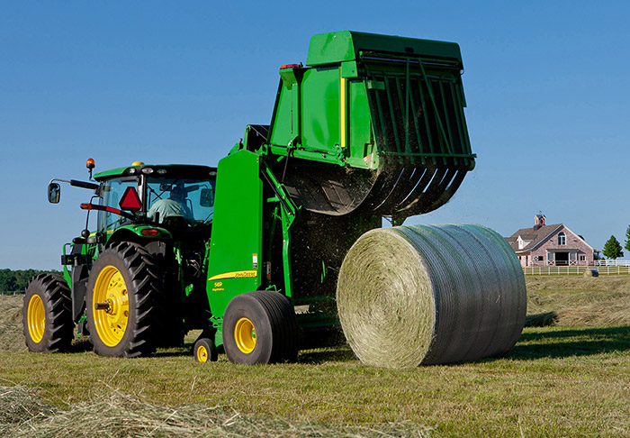 John Deere 7 Series, 8 Series, and 9 Series Round Balers